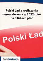 Okładka - Polski Ład o rozliczenia umów zlecenia